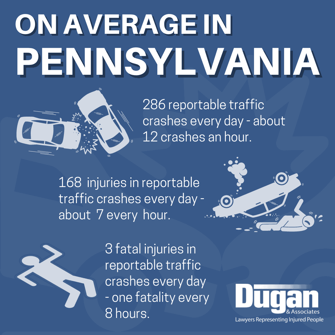 33 Surprising Facts About Car Crashes and Injuries in Pennsylvania